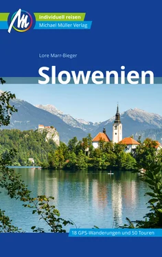 Lore Marr-Bieger Slowenien Reiseführer Michael Müller Verlag обложка книги