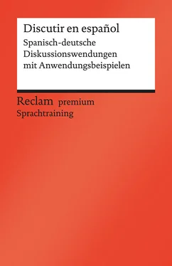 Alexandre Vicent-Llorens Discutir en español. Spanisch-deutsche Diskussionswendungen mit Anwendungsbeispielen обложка книги