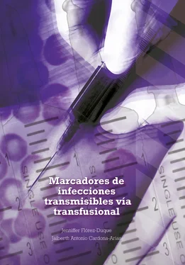 Jenniffer Flórez Duque Marcadores de infecciones transmisibles vía transfusional обложка книги