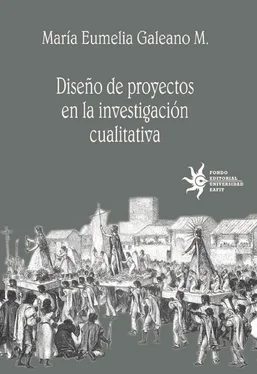 María Eumelia Galeano M. Diseño de proyectos en la investigación cualitativa обложка книги