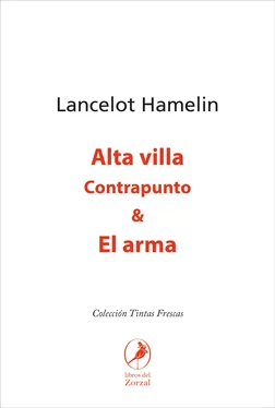 Lancelot Hamelin Alta villa & El arma обложка книги