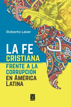 Roberto Laver La fe cristiana frente a la corrupción en América Latina обложка книги