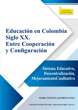 Nubia Cecilia Agudelo Cely Educación en Colombia siglo XX. Entre cooperación y configuración обложка книги