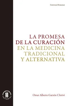 Omar Alberto Garzón Chiriví La promesa de la curación en la medicina tradicional y alternativa обложка книги