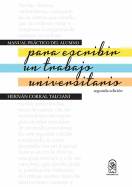 Hernán Corral Talciani Manual práctico del alumno para escribir un trabajo universitario обложка книги