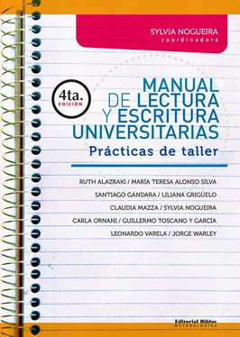Sylvia Nogueira Manual de lectura y escritura universitarias обложка книги