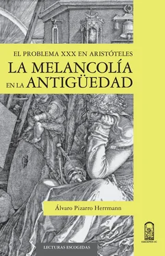 Álvaro Pizarro Herrmann La melancolía en la antigüedad обложка книги