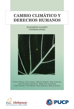 Elizabeth Salmón Cambio climático y derechos humanos обложка книги