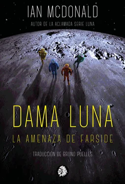 Ian MacDonald Dama Luna обложка книги
