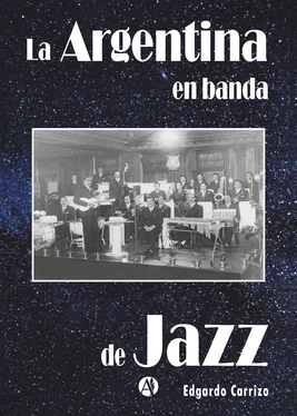 Edgardo Carrizo La Argentina en banda de jazz обложка книги