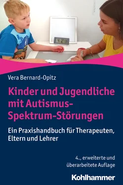 Vera Bernard-Opitz Kinder und Jugendliche mit Autismus-Spektrum-Störungen обложка книги