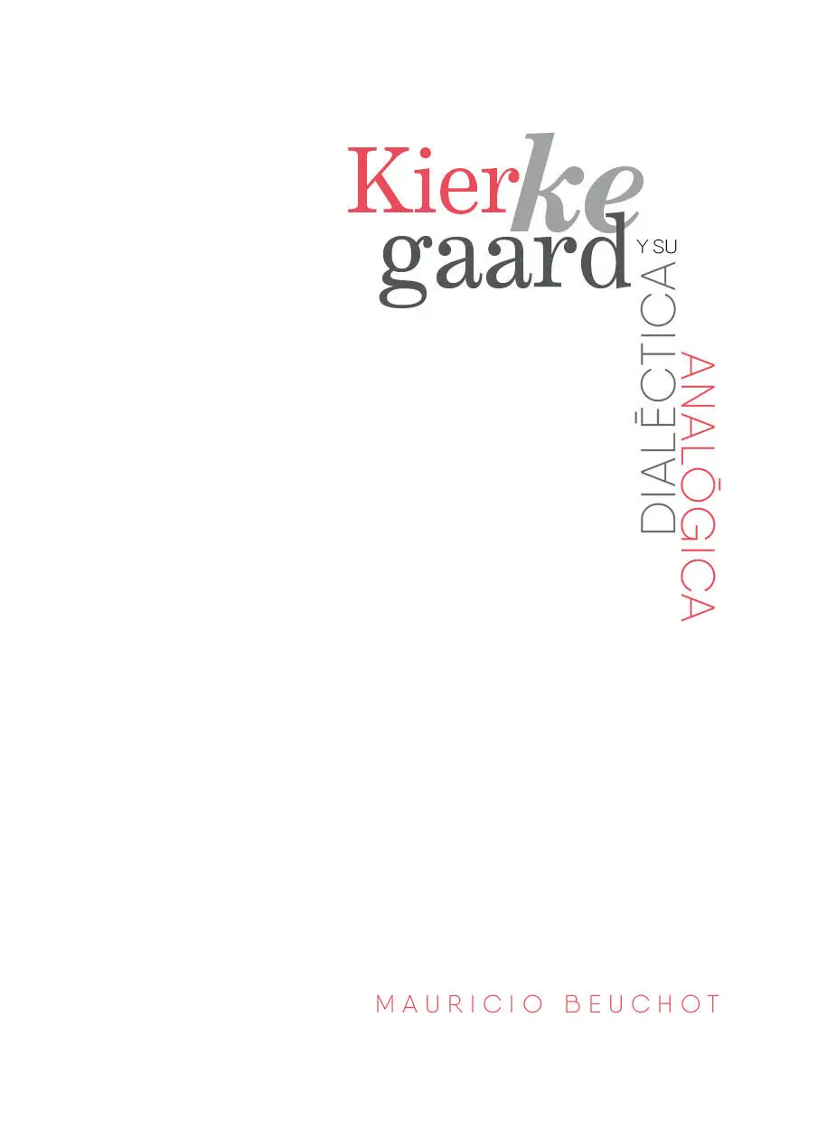 Índice Introducción Kierkegaard su vida y el instante de la existencia - фото 1