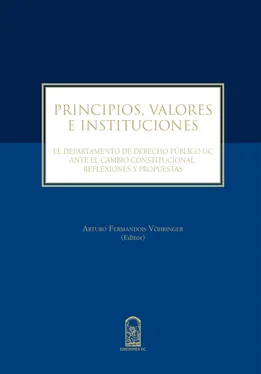 Arturo Fermandois Vöhringer Principios, valores e instituciones обложка книги