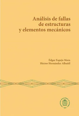 Édgar Espejo Mora Análisis de fallas de estructuras y elementos mecánicos обложка книги