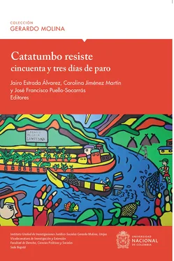 Jairo Hernando Estrada Álvarez Catatumbo resiste cincuenta y tres días de paro обложка книги