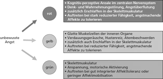 Abb 2 Ausbreitungswege und Symptome unbewusster Angst modifiziert nach - фото 3