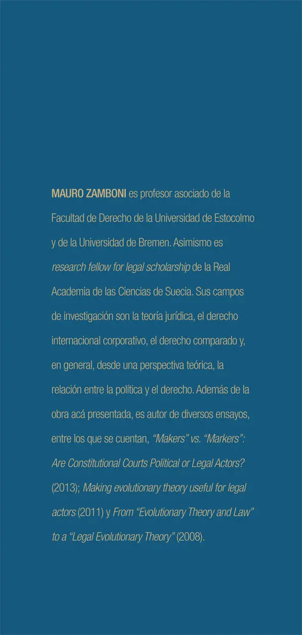 Zamboni Mauro Derecho y política un dilema para la teoría jurídica - фото 1