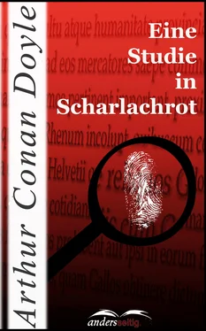 Arthur Doyle Eine Studie in Scharlachrot обложка книги