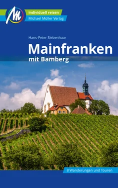 Hans-Peter Siebenhaar Mainfranken Reiseführer Michael Müller Verlag обложка книги