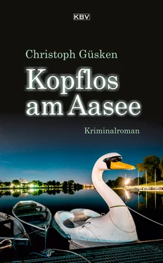 Christoph Güsken Kopflos am Aasee обложка книги