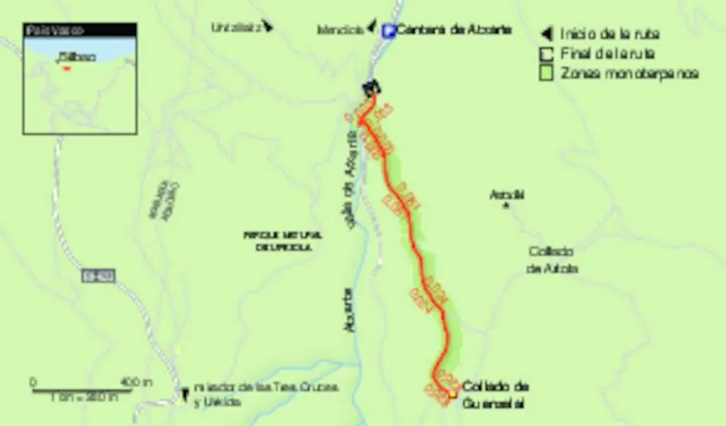 Descripción del itinerario Bosque de hayas en el parque natural de Urkiola - фото 21