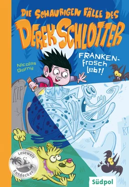 Nicolas Gorny Die schaurigen Fälle des Derek Schlotter – FRANKENfrosch lebt! обложка книги