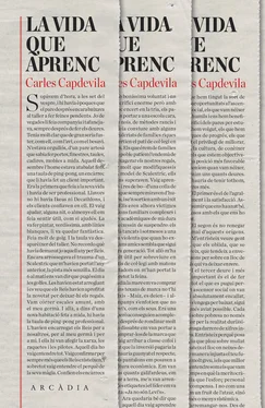 Carles Capdevila Plandiura La vida que aprenc обложка книги