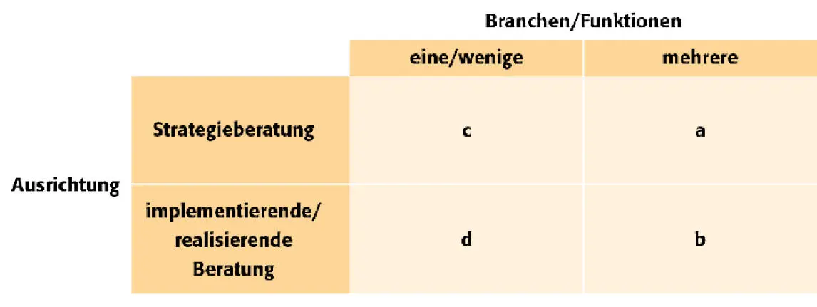 1 die auf mehrere Branchen und Funktionen ausgerichtete Strategieberatung z - фото 10