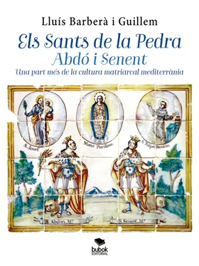 Lluís Barberà i Guillem Els Sants de la Pedra Abdó i Senent обложка книги