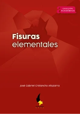 José Gabriel Cristancho Altuzarra Fisuras elementales обложка книги