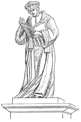 From the bronze statue of Erasmus at Rotterdam Engraved by W Holl TITIAN - фото 91