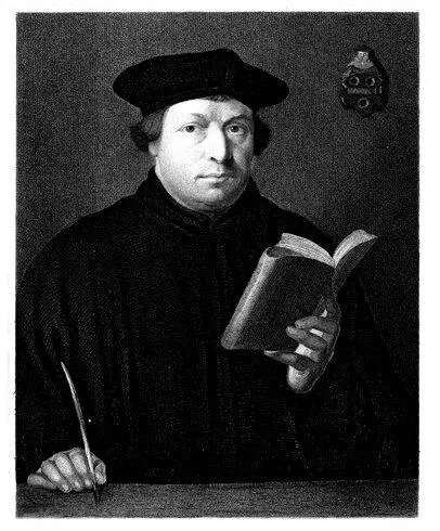Engraved by C E Wagstaff LUTHER From the original Picture by Holbein in his - фото 95