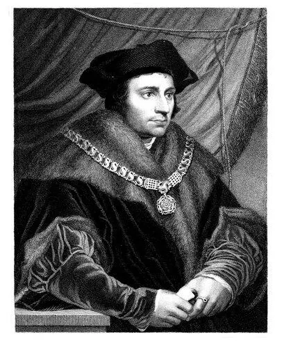 Engraved by R Woodman SIR THOMAS MORE From an Enamel after Holbein in the - фото 79
