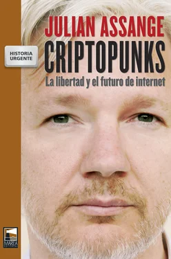 Julian Assange Criptopunks обложка книги