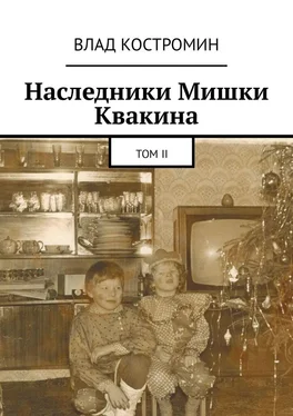 Влад Костромин Наследники Мишки Квакина. Том II обложка книги