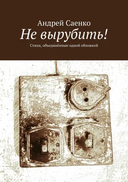 Андрей Саенко Не вырубить! Стихи, объединённые одной обложкой обложка книги