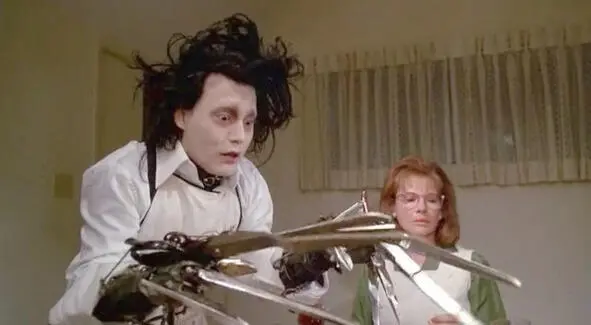 Edward Scissorhands Tim Burton 1990 Drama Fantasy Romance 80 Im - фото 12