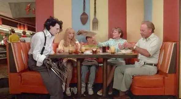 Edward Scissorhands Tim Burton 1990 Drama Fantasy Romance 80 Sorry - фото 13