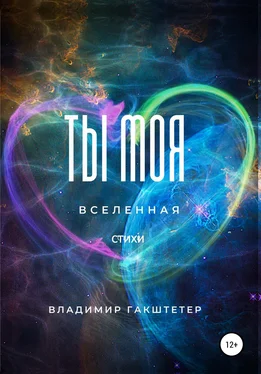 Владимир Гакштетер Ты моя вселенная обложка книги