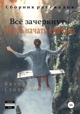 Валерий Столыпин Всё зачеркнуть. И всё начать сначала обложка книги