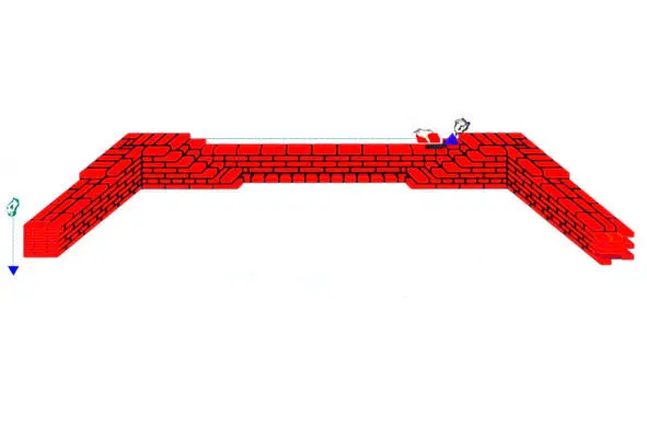 Fig1 Maurerarbeit Blockverband Die Läufer im Blockverband werden auf die - фото 1