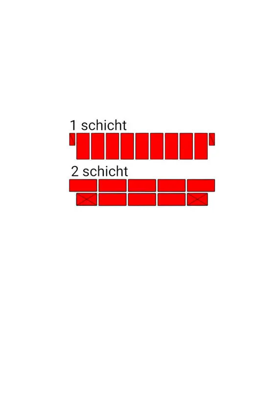 Fig11 Die Reihenfolge des Legens eines Ziegelsteines in einem Abschnitt von - фото 11