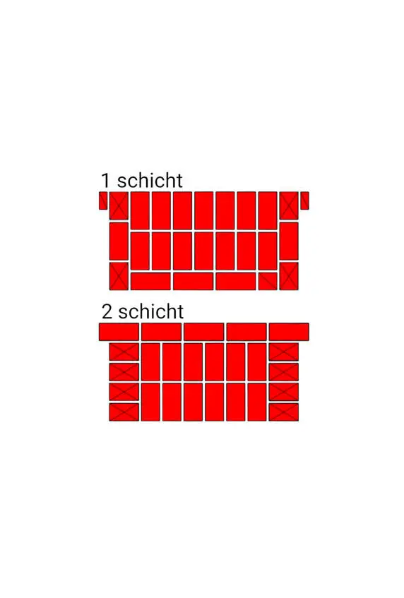 Fig14 Die Reihenfolge des Legens eines Ziegelsteines in einem Abschnitt von - фото 14