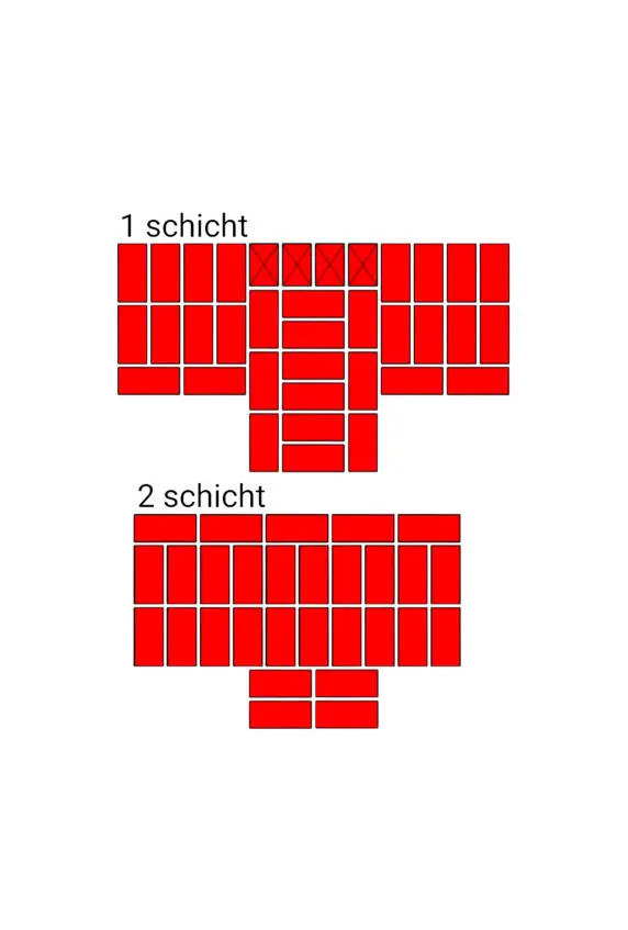 Fig19 Die Reihenfolge der Ziegelsteine in den angrenzenden Wänden Die Dicke - фото 19