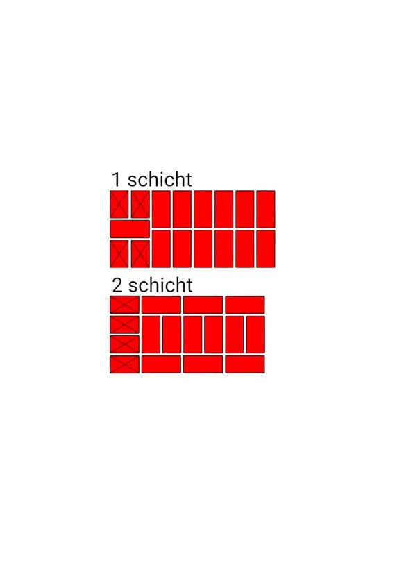 Fig9 Die Reihenfolge der Mauersteine in der Mauer Einschränkung Die Dicke - фото 9