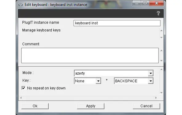 Нажмем правой кнопкой мышки на экземпляре keyboard и выберем Key down соединим - фото 64