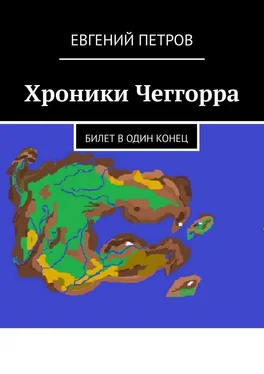 Евгений Петров Хроники Чеггорра. Билет в один конец обложка книги