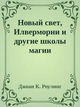 Джоан Роулинг Новый свет, Илверморни и другие школы магии обложка книги