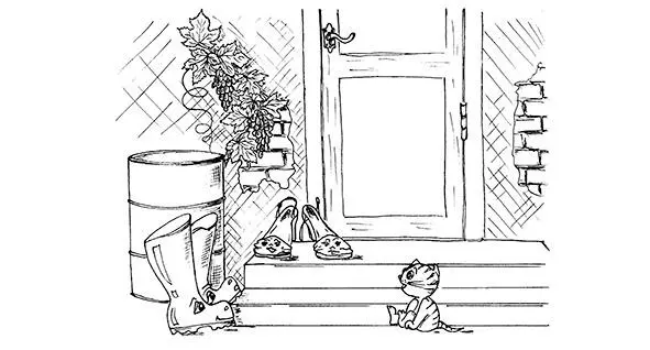 The boots began to describe their master in detail Do you live alone with the - фото 8