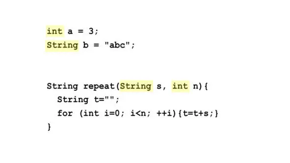И String это класс а int это примитивный тип данных Здесь мы видим - фото 189